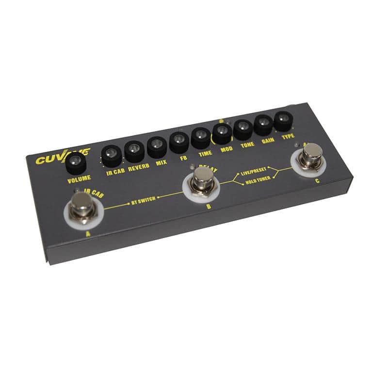 Cuvave Multi Effects Pedal Delay Chorus Phaser Tremolo Reverb Effect Pedal CUBE BABY Rechargeable Gu image 1