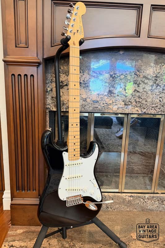 1988 Fender American Standard Stratocaster - All-Original - Black - w/OHSC image 1