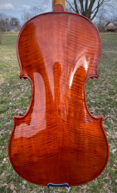 Nicest Cremona Chinese Violin I’ve Seen 4/4 2-Pc Flamed Back. Nice Fittings! image 1