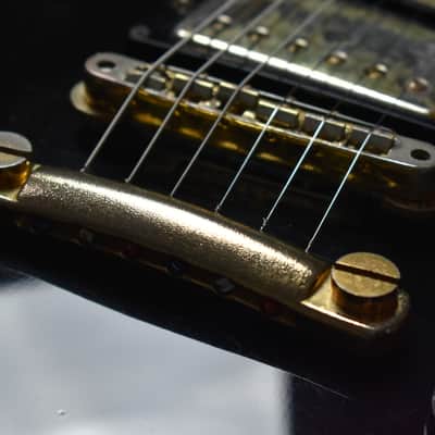 1982 Greco Mint Collection EGC57-60 Super Real Custom - Ebony - Les Paul Custom – Screamin’ PAFs, MIJ FujiGen, Super Real image 12