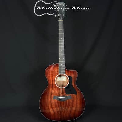 Taylor - 2018 224ce-K DLX - Hawaiian Koa - Acoustic/Electric Guitar - w/Case USED image 1