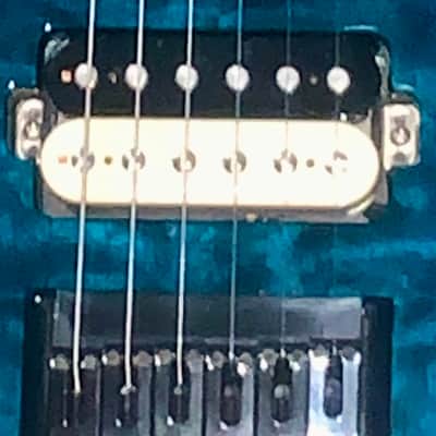 Jackson Pro Series DK2MQHT Dinky 2013 - 2014 - Chlorine Burst Electric guitar made in Mexico Seymour Duncans image 8
