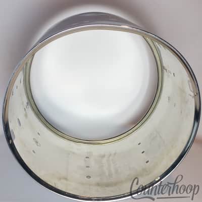 *Premier 14x12" Marching Snare Drum Shell COB Brass Vintage 60s UK Project Tom* image 9