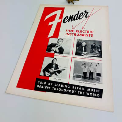 Fender Vintage Catalog 1956 image 1