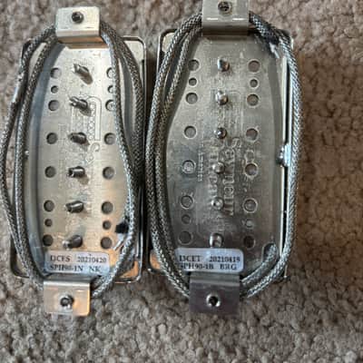 Seymour Duncan Phat Cat Single Coil Pickup Set - Nickel Covers image 2
