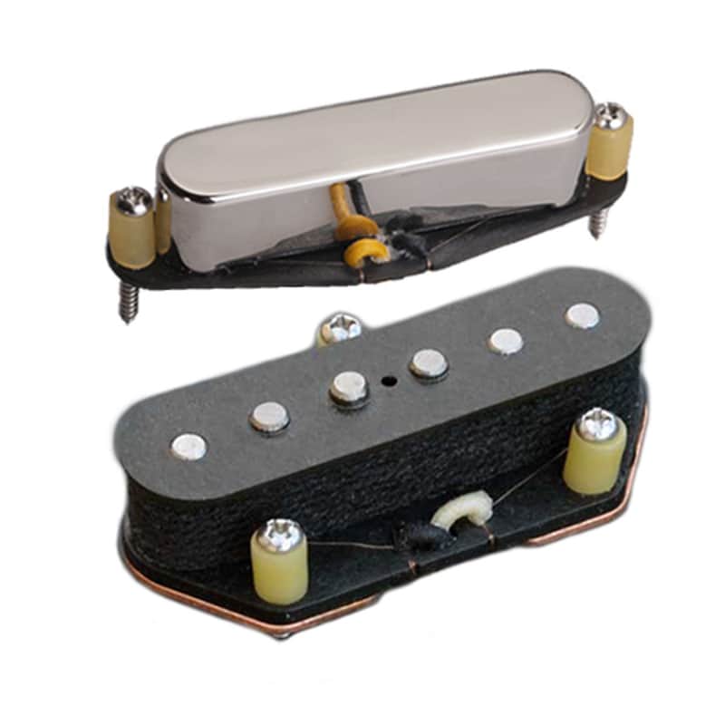 Tonerider Alnico II Blues Tele pickup Set/Nickel/Right handed image 1