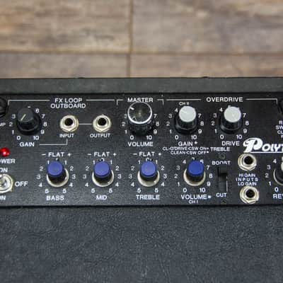 Polytone Mini Brute II 12" Black MK Mark II amp jazz amplifier image 6