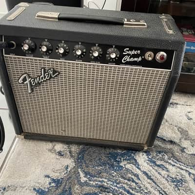 Fender Super Champ 18-Watt 1x10" Guitar Combo 1982 - 1986 - Black image 6