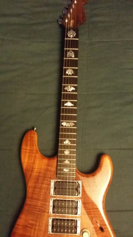 Jerry Garcia "Tiger" Inspired Custom Strat image 1