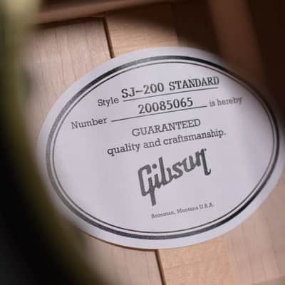 Gibson SJ-200 Standard Tri-Burst Jumbo w/ FREE Same Day Shipping image 8