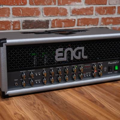 Engl Custom Shop Powerball II E645/2 4-Channel 100-Watt Guitar Amp Head Silver Bronco image 1