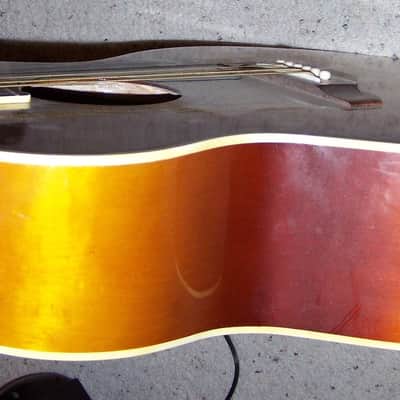 Epiphone FT-570SB Jumbo Acoustic 1970's image 8