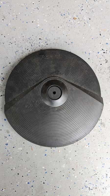 Roland CY-8 V-Cymbal 12" Dual-Trigger Pad e drum drums electronic- Black image 1