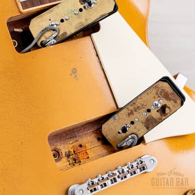 1976 Gibson Les Paul Deluxe Goldtop Vintage Guitar w/ P-90s, Case image 18
