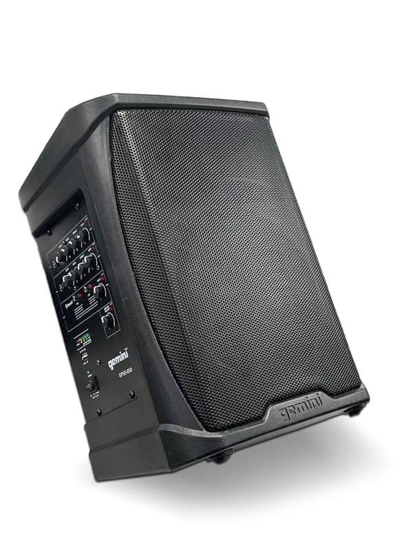 Gemini Sound GPSS-650 6.5" Inch Woofer 200W Professional Battery Power PA Speaker with Bluetooth image 1