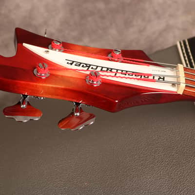 1998 Rickenbacker 4001 V63 - Fireglo - OHSC image 15