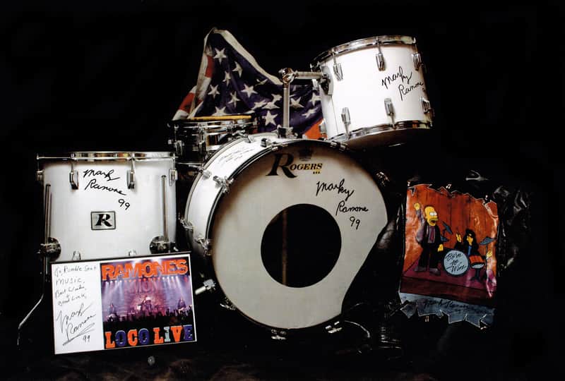 Rogers Marky Ramone "White" image 1