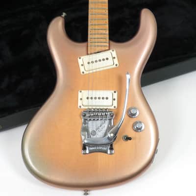 1988 Mosrite M88 - Goldburst Finish - Maple Cap Neck - Semi Mosley Signature - Original Case image 1
