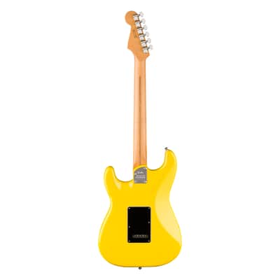 Used Fender American Ultra II Stratocaster HSS Electric Guitar - Graffiti Yellow image 8