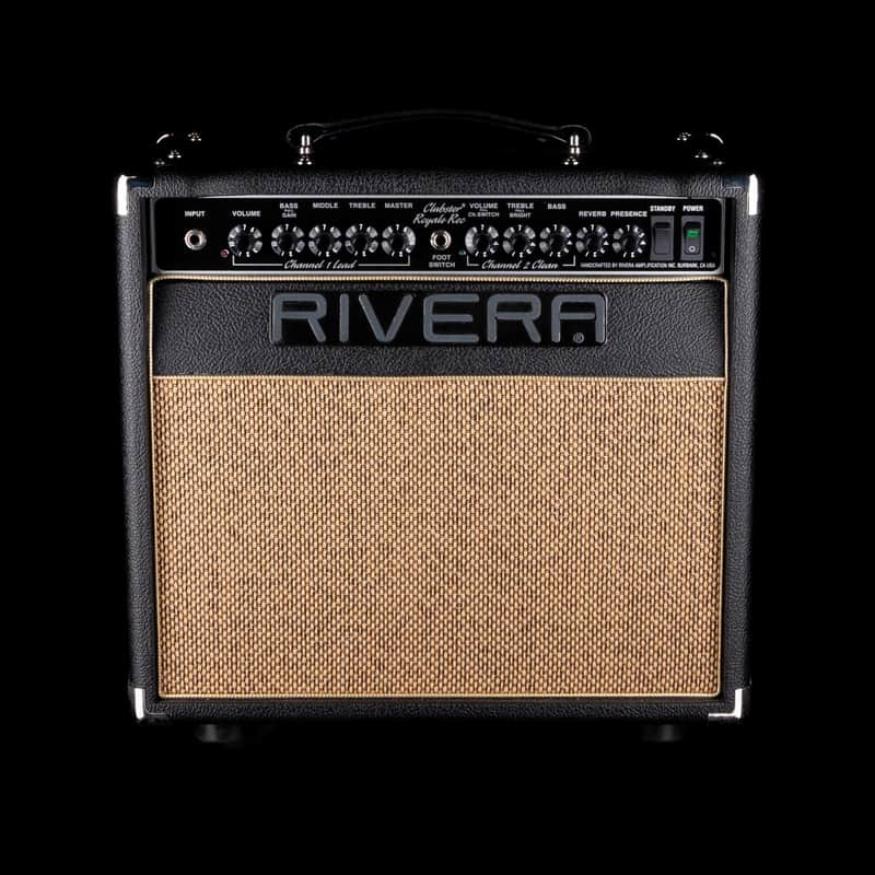 Pre-Owned Rivera Clubster Royale Rec 1x10" Black With Tan Grille Guitar Amp Combo image 1