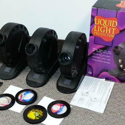 (3) Can You Imagine RARE Liquid Light Projector 2000's Psychedelic Show Oil Wheel Light Projection image 1