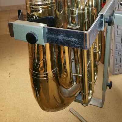 1933 Conn 34J Tuba Orchestra Model w/ Recording Bell w/ Stand image 6