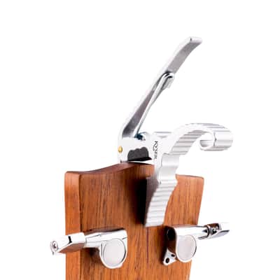 Kyser Quick-Change Partial Short Cut Capo Silver image 4