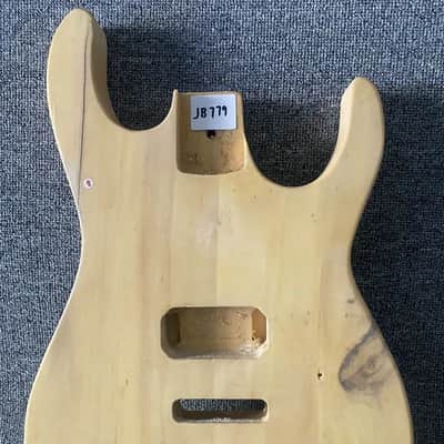 DIY Basswood Guitar Body with Humbucker image 2