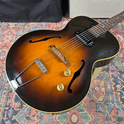*Video* 1951 Gibson ES-125 Hollow Body P90 Tall Knobs Unique Original Hardware image 4
