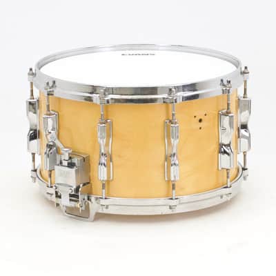 Tama Superstar 8x14 Birch Snare Drum, Natural Maple Finish, 1982 Model, Made in Japan image 2