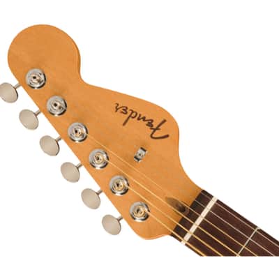 Used Fender Highway Series Dreadnought Acoustic - Natural w/ Rosewood FB image 4