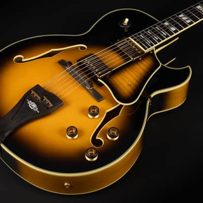 2021 Ibanez LGB300-VYS George Benson Signature - Vintage Yellow Sunburst | Japan 16.5'' Hollowbody Archtop Jazz Guitar Super 58 Humbucker | CoA OHSC image 6