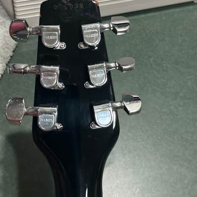 Hamer Blitz 1983 - Black Silver Graphic image 15