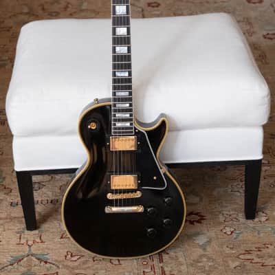 Gibson Custom Shop 1957 Les Paul Standard "Black Beauty" Reissue Ebony VOS 2022 - MINT image 1
