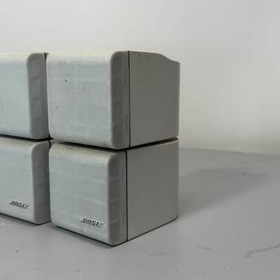 Bose Double Cube Satellite Speakers White Surround Sound Home Audio Pair image 2