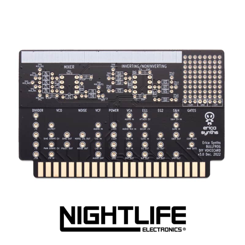 Erica Synths Bullfrog DIY Voice Card (3pc set) image 1
