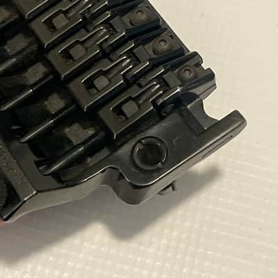 1980's Japan Ibanez RG550 RG Series Black Original Edge Floyd Rose Tremolo Bridge Set image 22