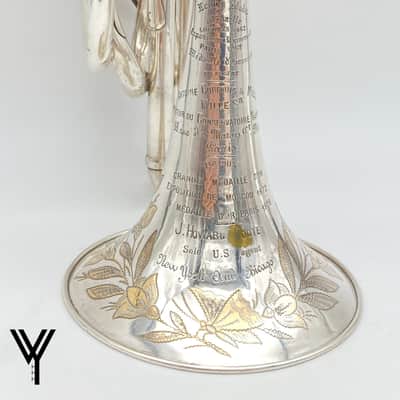 Courtois Levy's Model Cornet 1880s - Silver image 5