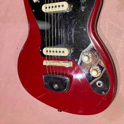 Kawai / Teisco Offset guitar 60s/70s - Red image 3
