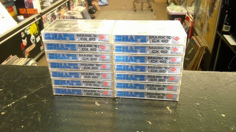 Agfa Shape Mark 10 cx 60 Bias High Audio Cassettes Sealed Lot of 14 image 1