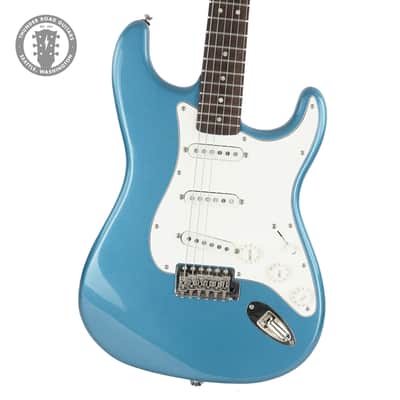 2021 Squier Classic Vibe 60's Stratocaster Lake Placid Blue image 1