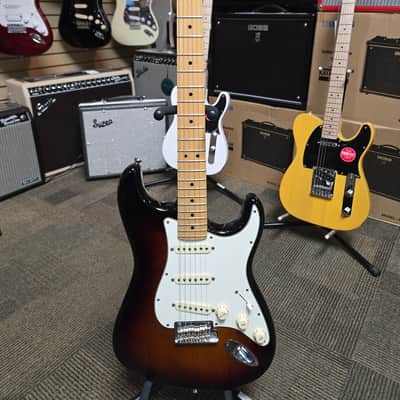Fender American Standard Stratocaster with Maple Fretboard - 3-Color Sunburst image 1