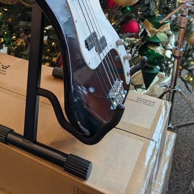 Squier II Precision Bass 1991 - Black MIK image 3
