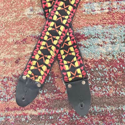 Unbranded Ace style woven Hooenanny guitar strap #3 image 1