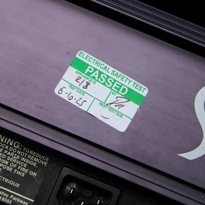 *All Original* 1990 Ensoniq SQ-1 Personal Music Studio 61-Key Synth/Workstation SQ1 | Synthesis Drums Sequencer Effects | Inc. Footswitch, Manual and Power Cable | SQ 1 Serial SQ-14869 image 11