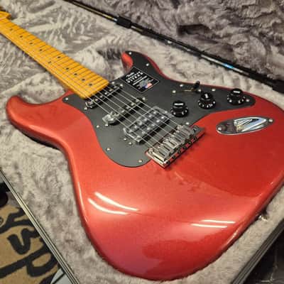 2025 Fender American Ultra II Stratocaster MN HSS Sinister Red image 2