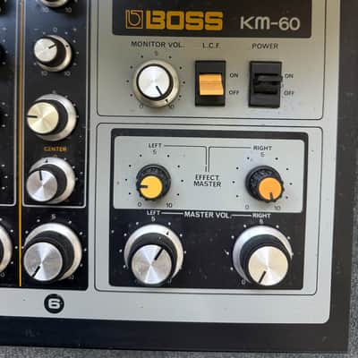 Boss KM-60 6-Channel Mixer 1970s - Black image 2