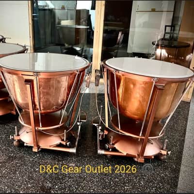 Dresdner RARE Dresdner Timpani Set 26"&29" 60s-70s  - Cooper image 3