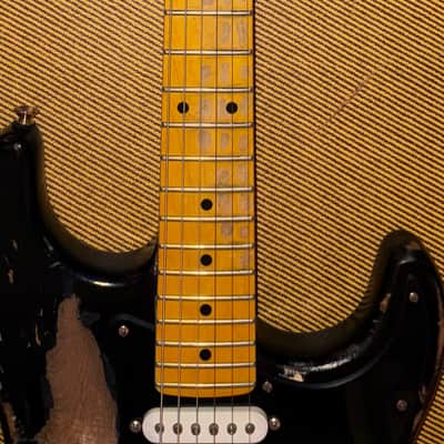 Early 2000’s Black Fender Stratocaster image 3