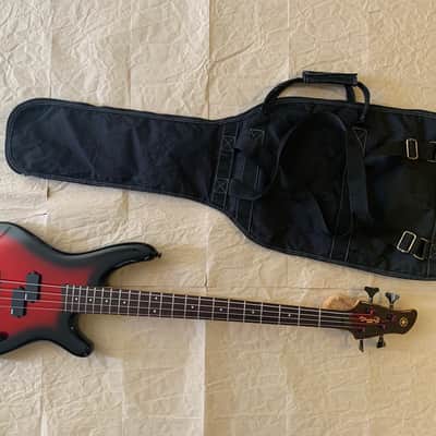Yamaha Motion Bass MB-40 Redburst MIJ Japan EXcellent Condition 90s 32inch scale electric bass guitar with Gigbag image 20
